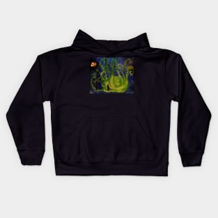 Black cat Kids Hoodie